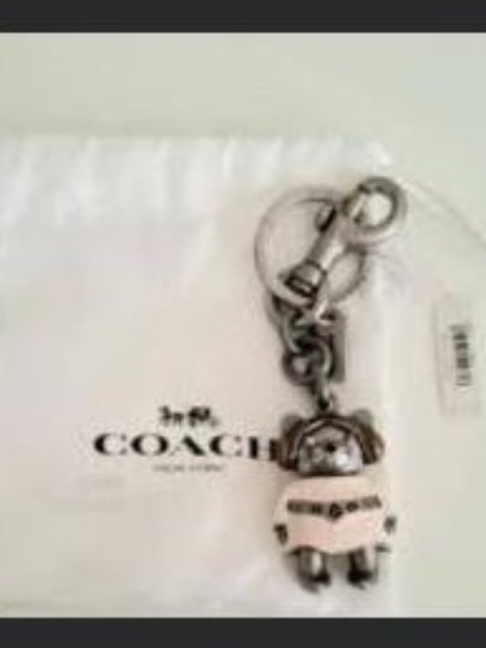 Coach X Star Wars Bear Princess Leia Charm-Keychain
